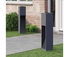 Saulės LED takų šviestuvas 2 pcs Antracitas