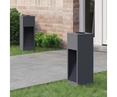 Saulės LED takų šviestuvas 2 pcs Antracitas