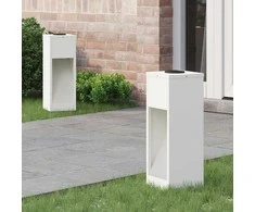 Saulės LED takų šviestuvas 2 pcs Balta Šaltai valcuotas plienas