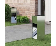 Saulės LED takų šviestuvas 2 pcs Sidabro Cinkuotas