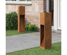 Saulės LED takų šviestuvas 2 pcs Bronzinė