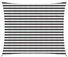 Saulės šešėlio audinys Antracito ir baltos 2,5 x 4 m HDPE