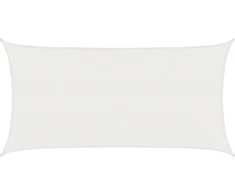 Saulės šešėlio audinys Balta 2,5 x 6 m HDPE