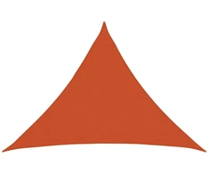Saulės šešėlio audinys Oranžinė 7 x 5 x 5 m HDPE