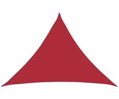 Saulės šešėlio audinys Raudona 7 x 5 x 5 m HDPE