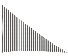Saulės šešėlio audinys Šviesiai pilka ir balta. 3 x 4 x 5 m