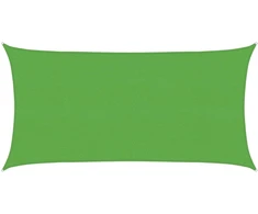Saulės šešėlio audinys Šviesiai žalia 2,5 x 6 m HDPE