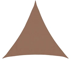 Saulės šešėlio audinys Taupe 2 x 2 x 2 m HDPE