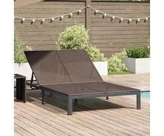 Saulėtas gultas Ruda 206 x 115 x 75 cm poliratanas