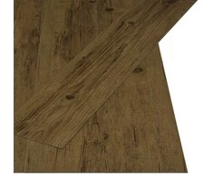 Savaime besiūlių grindų lenta 32 pcs Natūraliai ruda 4,46 m²
