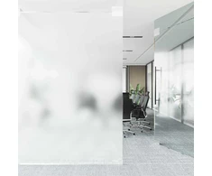 Savaime prisiklijuojanti langų plėvelė Frosted Balta PVC