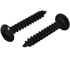 Savarankiškai įsukamas vienas 2 pcs Juoda 4 x 25 mm Plienas