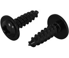 Savarankiškai įsukamas vienas 2 vnt. Juoda 3,5 x 12 mm Geležis