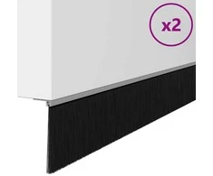 Savarankiškai klijuojami durų šepetėlių sandarikliai 2 pcs
