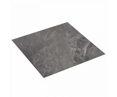 Savesiūnančių Grindų Plokštės 30,5 x 30,5 cm 20 pcs PVC Juoda
