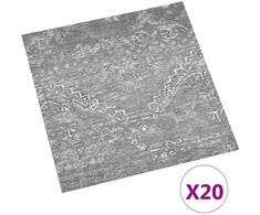 Savesiūnančių Grindų Plokštės 30,5 x 30,5 cm 20 pcs PVC