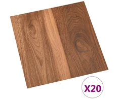 Savesiūnančių Grindų Plokštės 30,5 x 30,5 cm 20 pcs PVC
