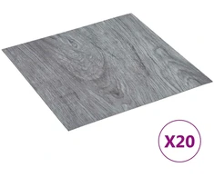 Savesiūnančių Grindų Plokštės 30,5 x 30,5 cm 20 pcs PVC