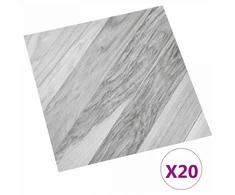 Savesiūnančių Grindų Plokštės 30,5 x 30,5 cm 20 pcs PVC