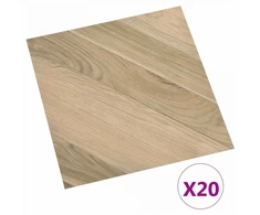 Savesiūnančių Grindų Plokštės 30,5 x 30,5 cm 20 pcs PVC