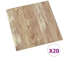 Savesiūnančių Grindų Plokštės 30,5 x 30,5 cm 20 pcs PVC