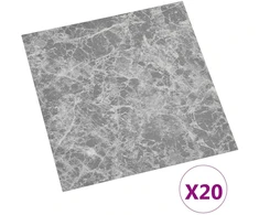 Savesiūnančių Grindų Plokštės 30,5 x 30,5 cm 20 pcs PVC
