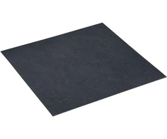 Savesiūnančių Grindų Plokštės Juodas marmuras 30,5 x 30,5 cm