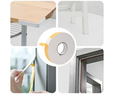 Savigautinė putų juosta 10 pcs Balta 30mm x 5m CR putplastis