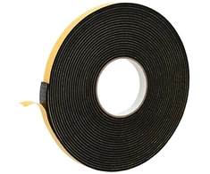Savigautinė putų juosta 10 pcs Juoda 10mm x 10m CR putplastis