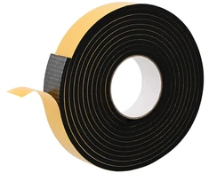 Savigautinė putų juosta 10 pcs Juoda 30mm x 5m CR putplastis