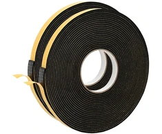 Savigautinė putų juosta 2 pcs Juoda 15mm x 10m CR putplastis