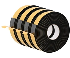 Savigautinė putų juosta 4 pcs Juoda 30mm x 5m CR putplastis