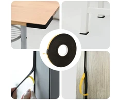 Savigautinė putų juosta Juoda 20mm x 10m CR putplastis