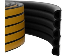 Savipolimerinis langų sandariklis Juoda 14 x 12 mm 100 m