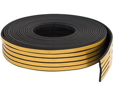 Savipolimerinis langų sandariklis Juoda 15 x 8 mm 50 m