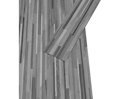 Savitepliamos PVC grindų lentos Dryžuota pilka 30,5 x 61 cm