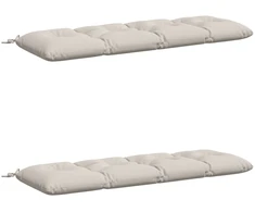 Sėdimųjų pagalvių suoleliams VIANEN 2 vnt. 100% poliesteris