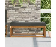 Lauko Sėdimosios Pagalvė Antracitas 115 x 40 x 8 cm