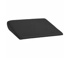 Sėdynės pagalvėlė Juoda 39 x 38 x 8,5 cm PU putos