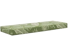Lauko Sėdimosios Pagalvė Žali lapai 111,5 x 40 x 8 cm