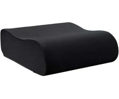 Sėdynės pagalvėlė Paprastas Juoda 40 x 40 x 13 cm PU putos