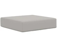 Lauko Sėdimosios Pagalvė Pilka 40 x 40 x 8 cm 100% poliesteris