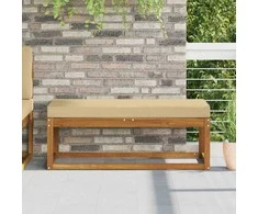 Lauko Sėdimosios Pagalvė Smėlio 115 x 40 x 8 cm