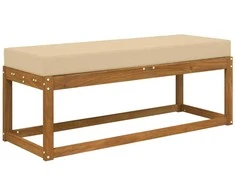 Lauko Sėdimosios Pagalvė Smėlio 115 x 40 x 8 cm