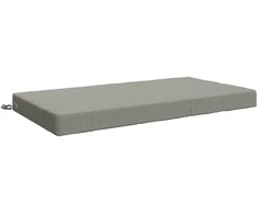 Sėdynės pagalvėlė SOEST 100% poliesteris Pilka 120 x 60 x 10 cm