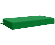 Sėdynės pagalvėlė SOEST 100% poliesteris Žalia 120 x 60 x 15 cm