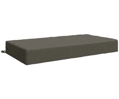 Sėdynės pagalvėlė SOEST 100% poliesteris Pilka 120 x 80 x 15 cm