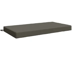 Sėdynės pagalvėlė SOEST 100% poliesteris Pilka 120 x 60 x 10 cm