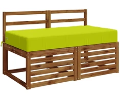 Sėdynės pagalvėlė SOEST 100% poliesteris Šviesiai žalia