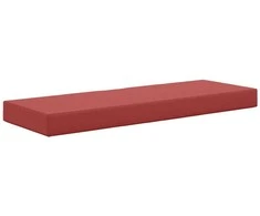 Lauko Sėdimosios Pagalvė 100% poliesteris Vyno raudonumo